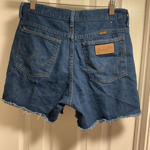 Vintage Vtg Wrangler jeans denim shorts sz. 31 - Picture 3 of 6